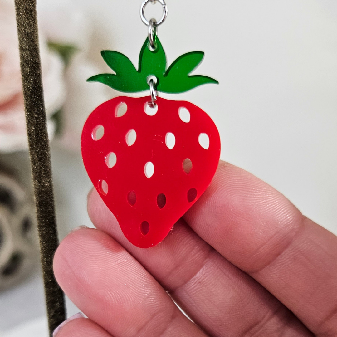 Aretes Fresa