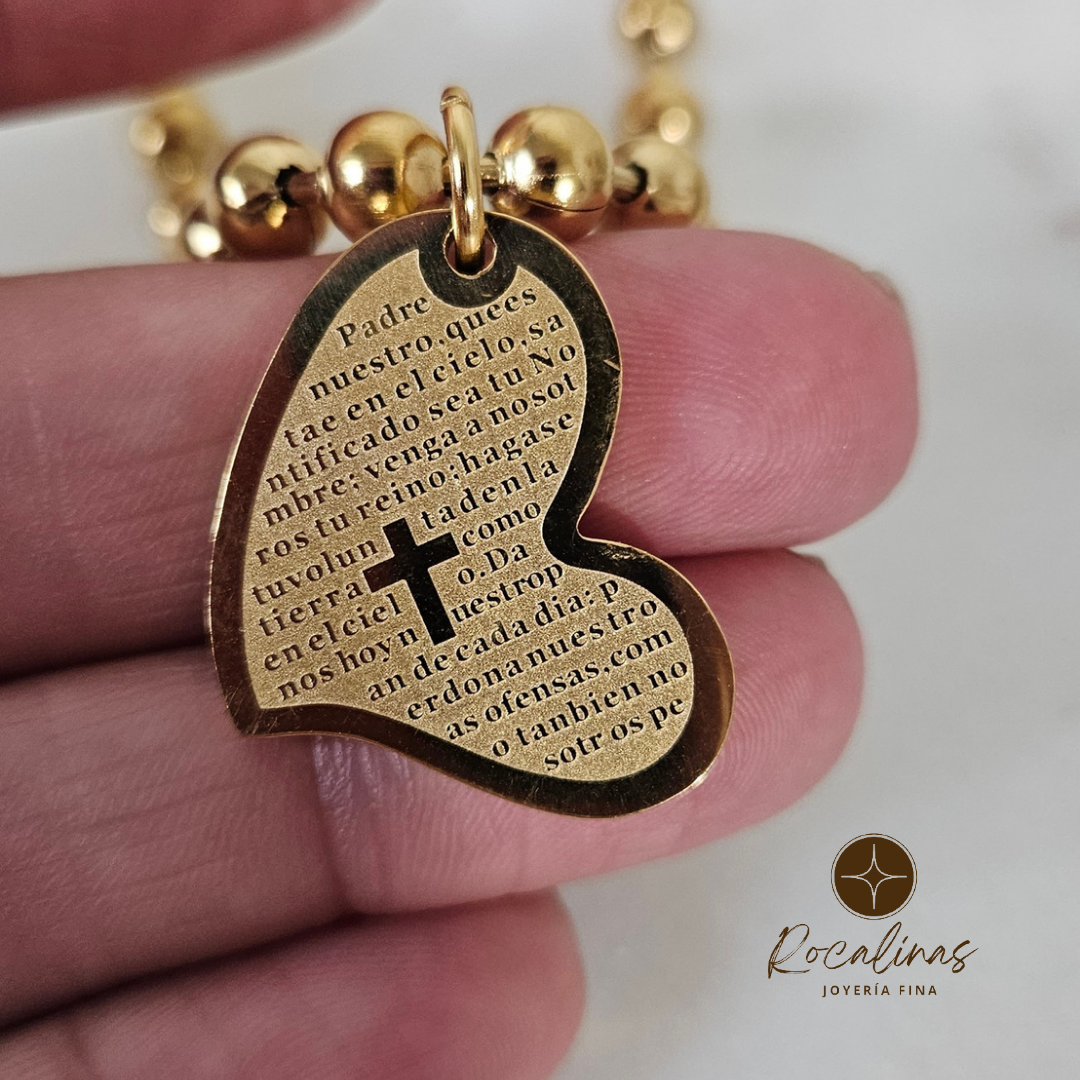 Pulsera Padre Nuestro Corazón