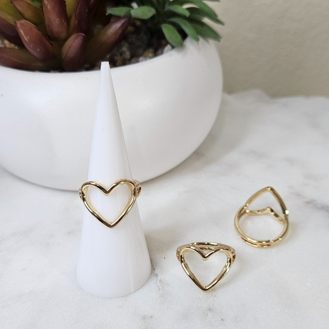 Anillo corazón