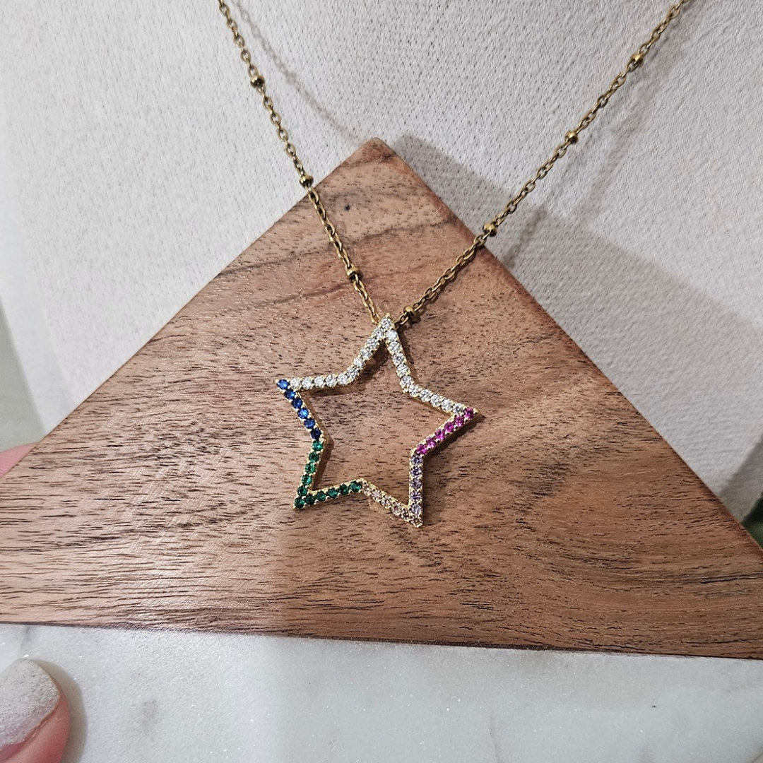 Collar Estrella Multicolor