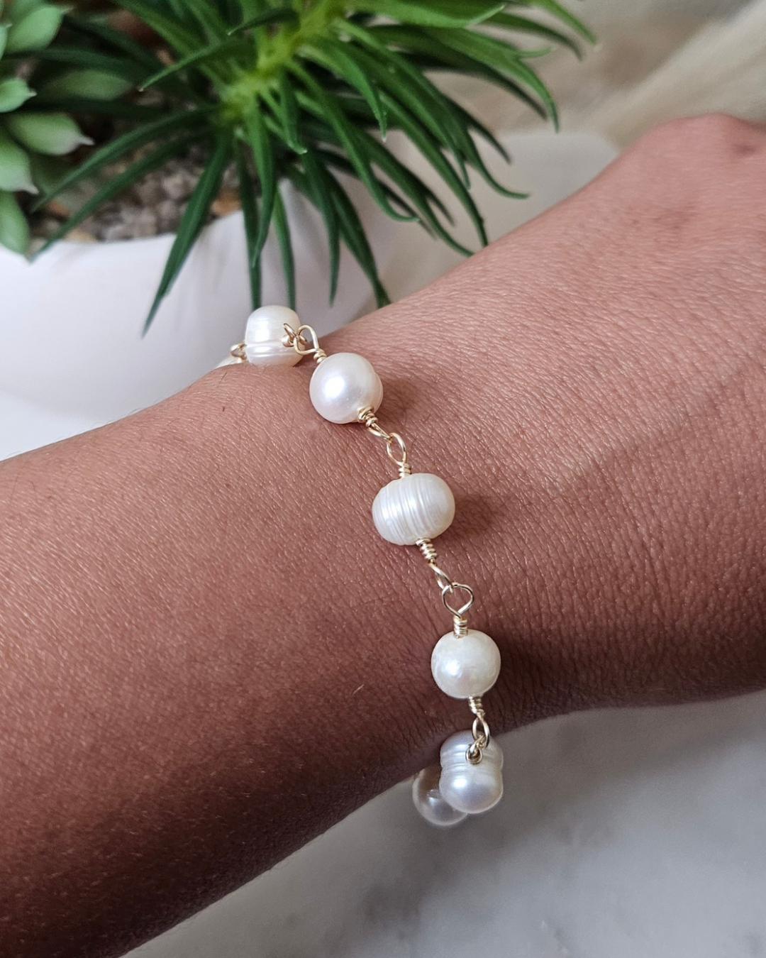 Pulsera Perlada