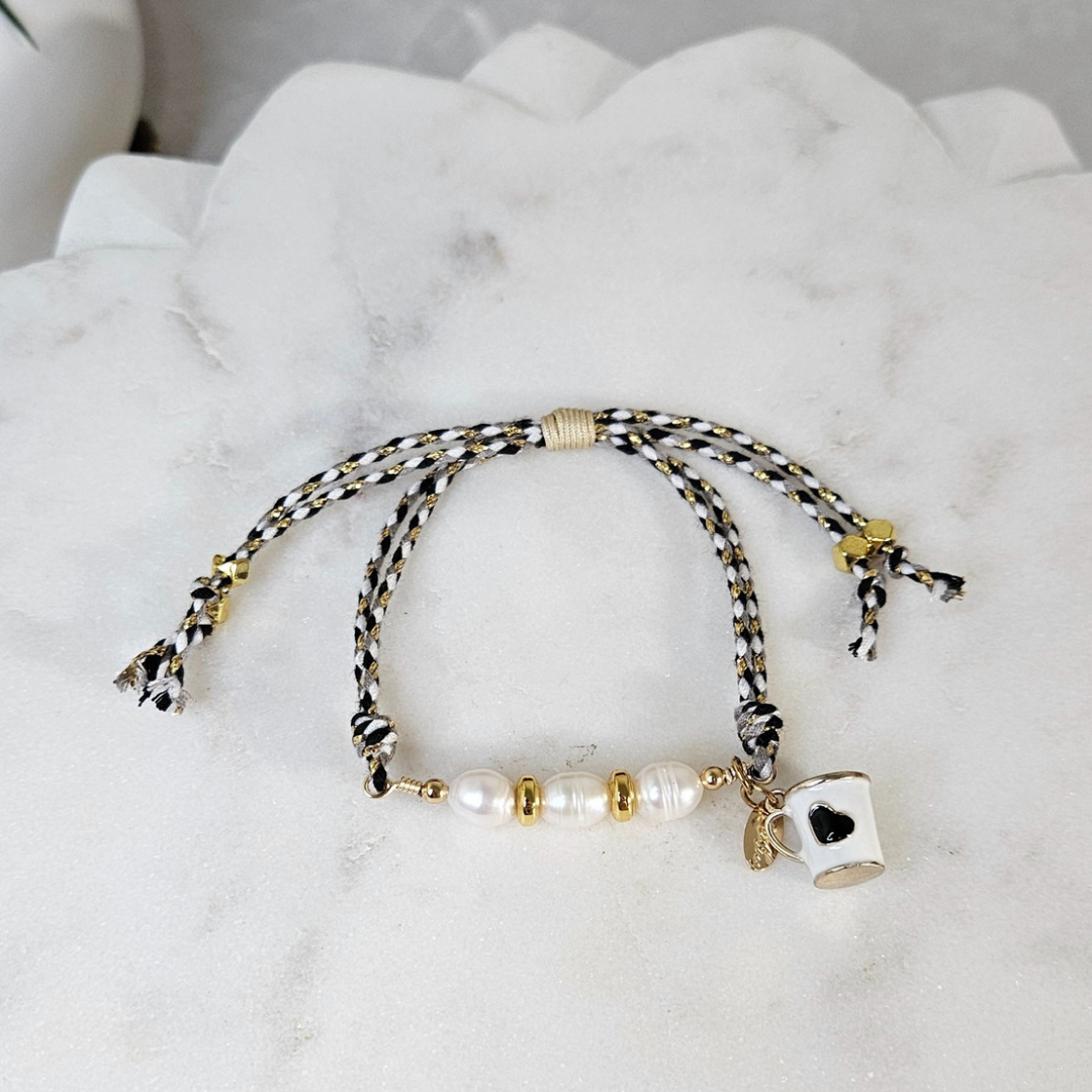 Pulsera Taza Blanca