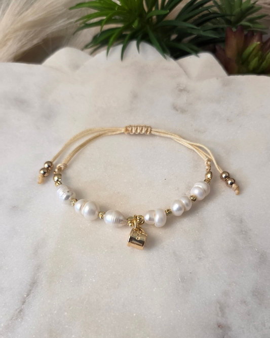 Pulsera Taza Dorada