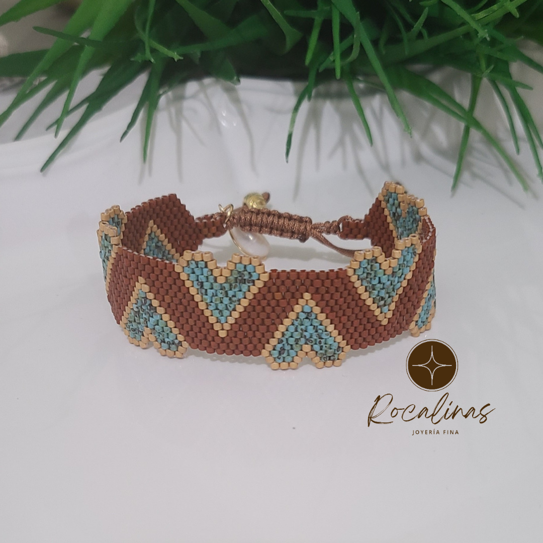 Pulsera Corazón Turquesa